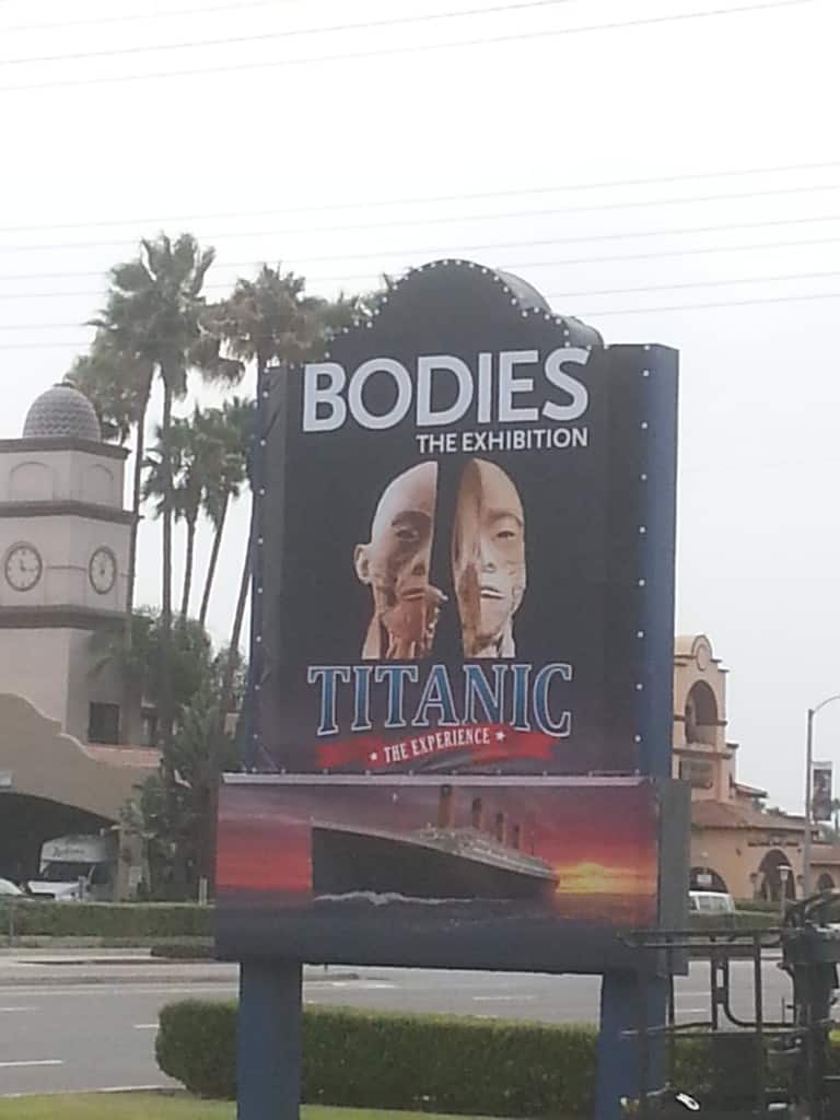 titanic bodies exhibit