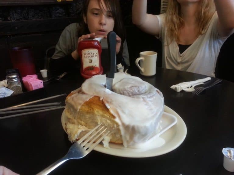 three pound cinnamon roll