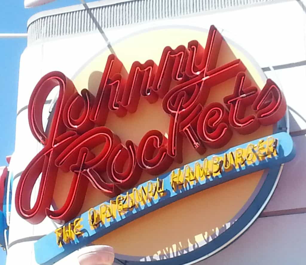 Johnny Rockets sign