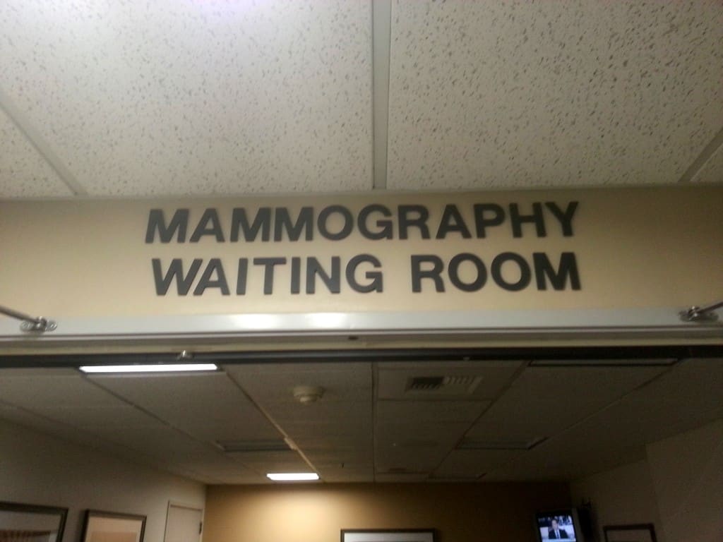 mammography waiting room