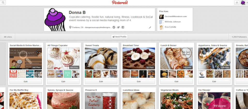 pinterest profile cover