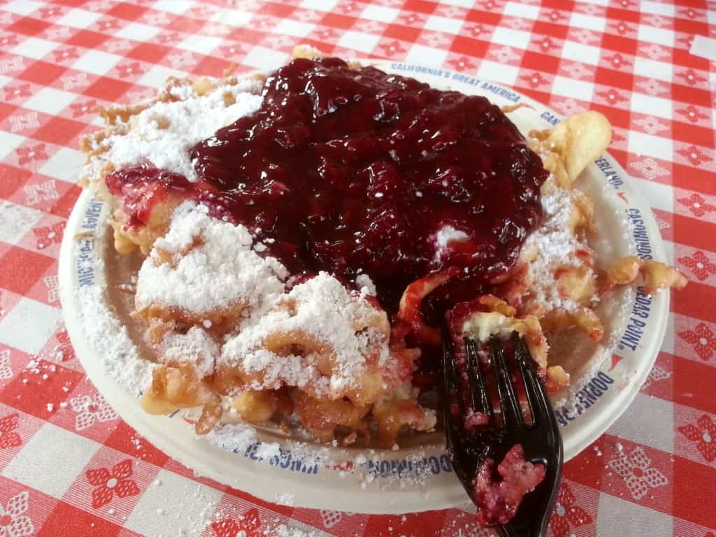 knott's berry farm boysenberry funnel cake