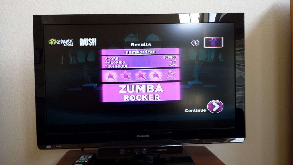 zumba on xbox