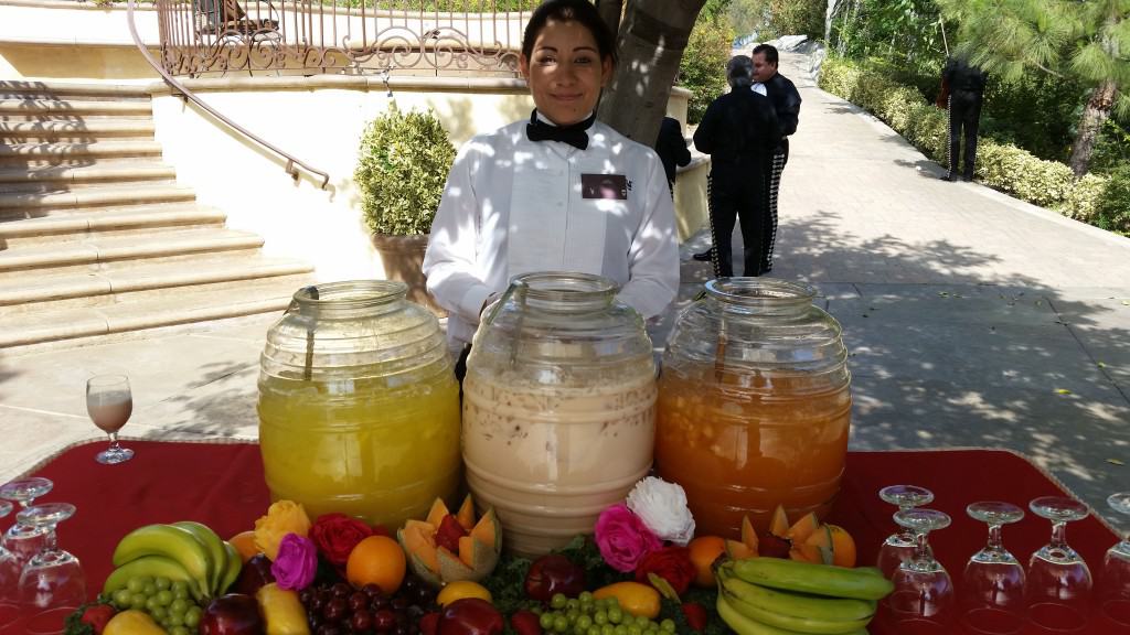 pina horchata melon drinks