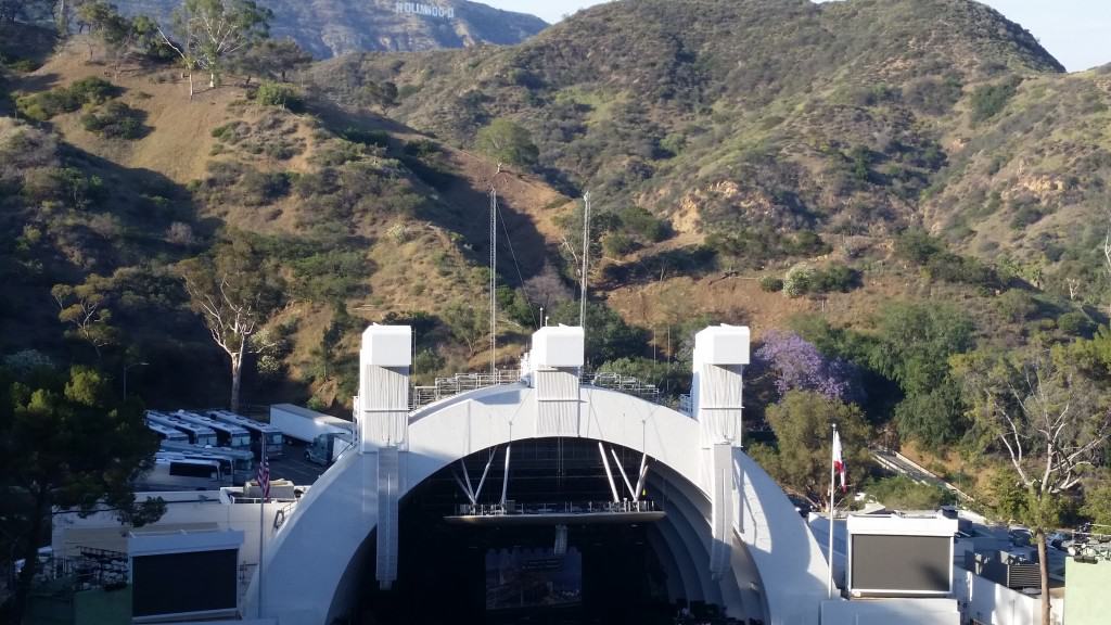 Hollywood bowl stage