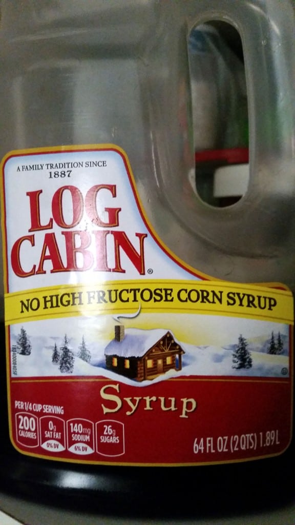 log cabin syrup