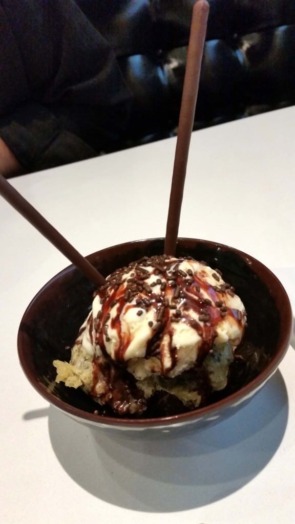 deep fried ice cream