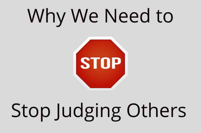 Who Cares?? Or Better Yet, Stop Judging & Be Kind.