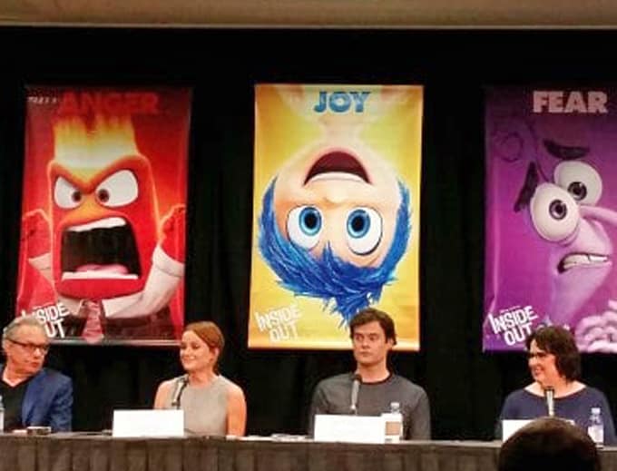 With the Cast and Creators of Disney Pixar’s New Movie, Inside Out