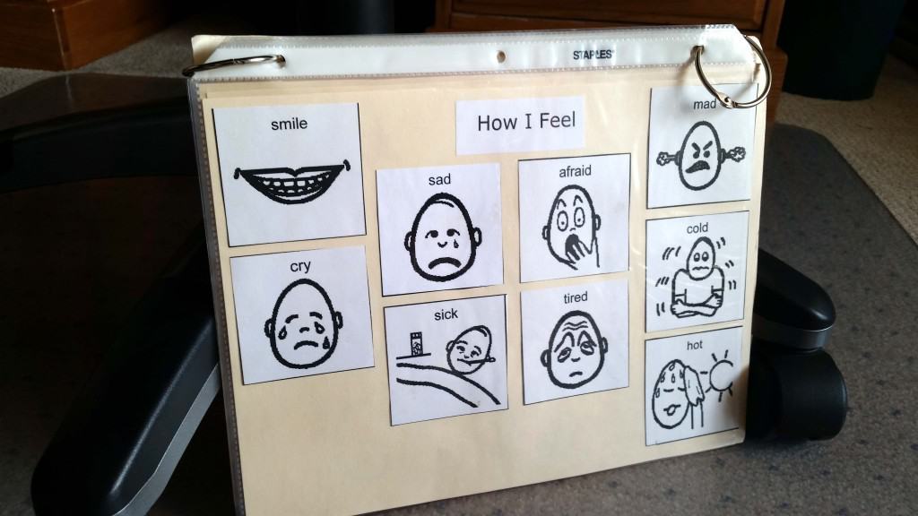 homemade picture exchange communication system for autism