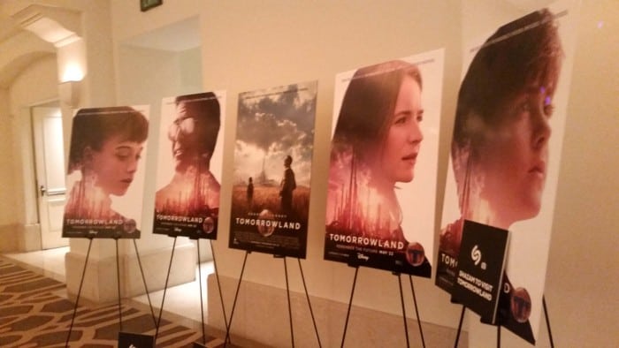 tomorrowland cast movie posters