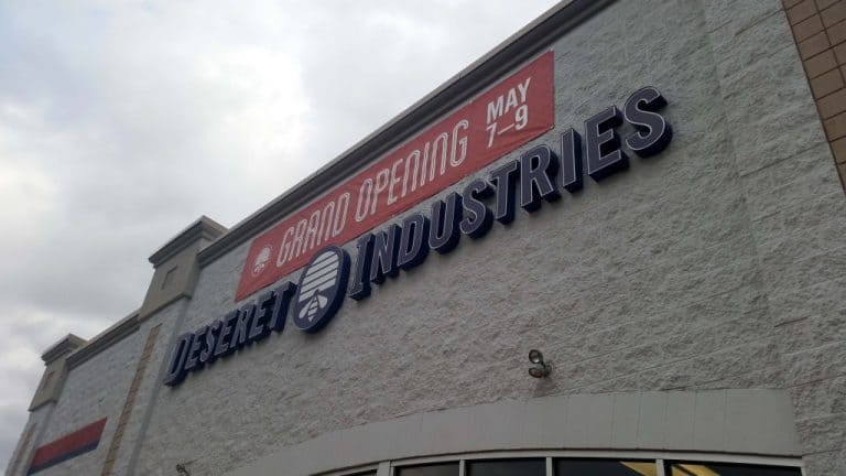 Saving Money at the New Deseret Industries Thrift Store in Fontana