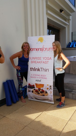 Sunrise Yoga with thinkThin and WomensForum.com