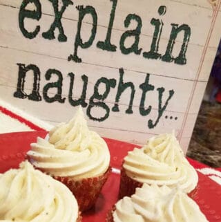 hot buttered rum cupcakes recipe for Christmas