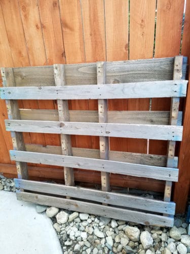 how to build a pallet garden