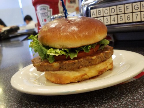 Johnny Rockets vegetarian menu