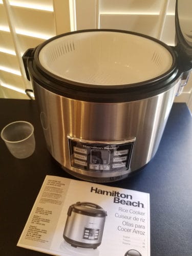 hamilton beach rice cooker