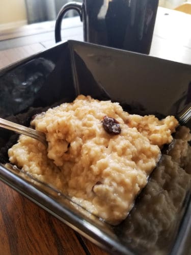 fall oatmeal recipe