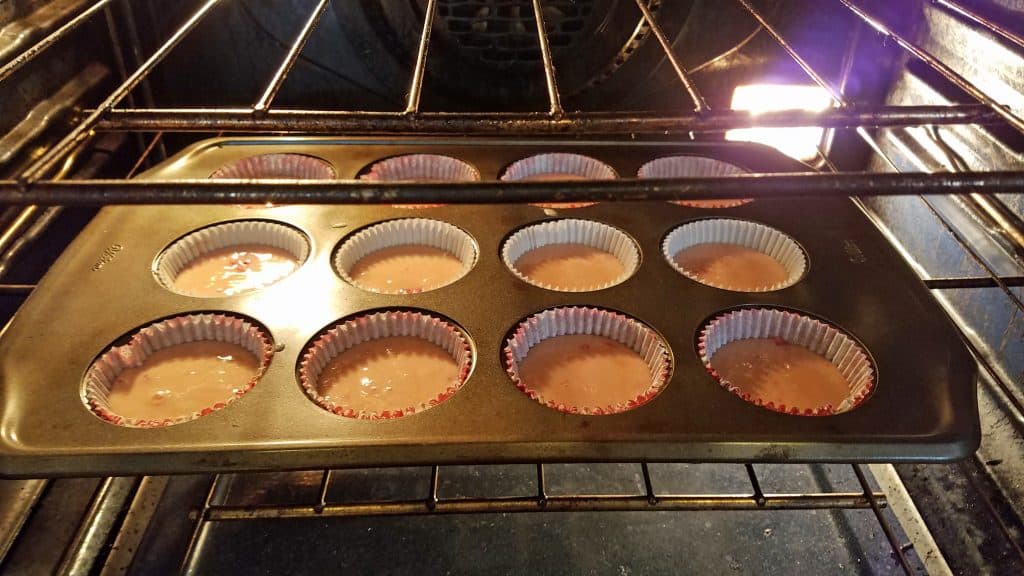 cherry vanilla cupcake recipe for Valentine's Day