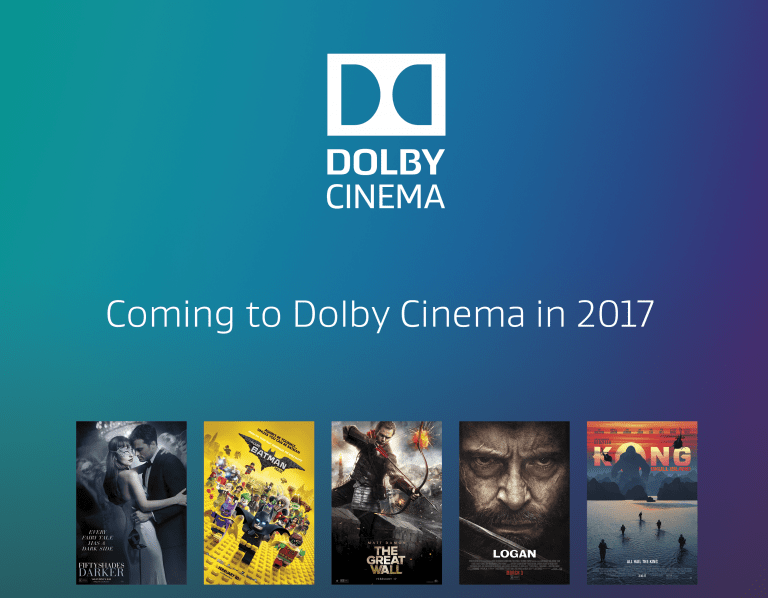 Coming to Dolby Cinema in 2017: This Year’s Movie Slate