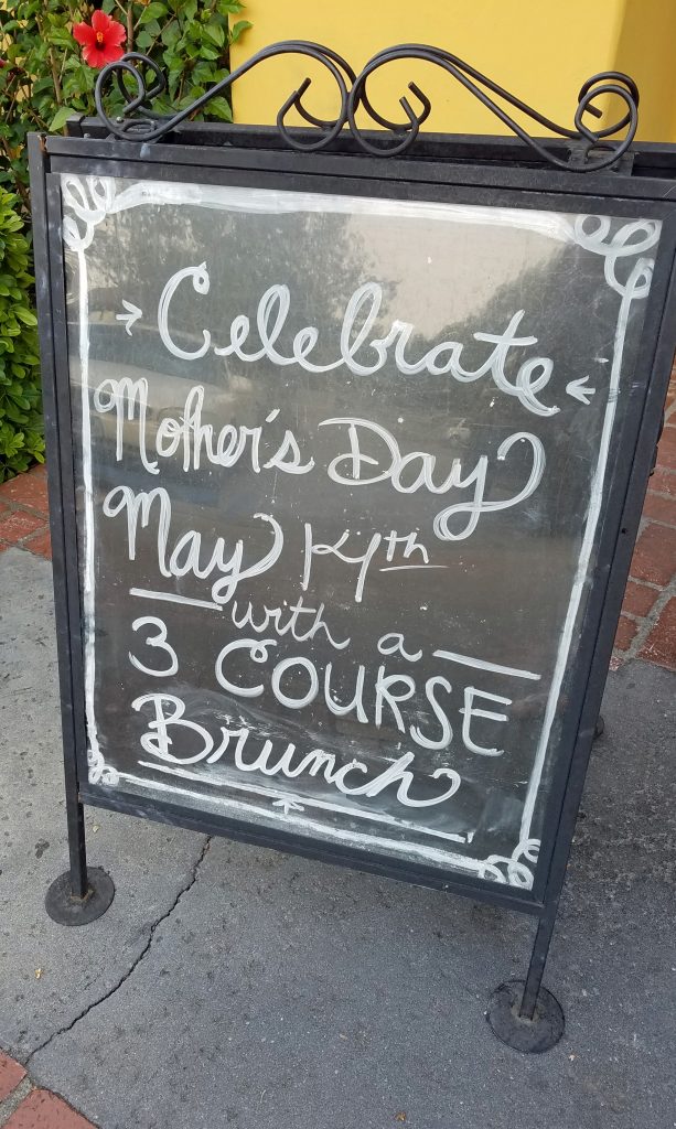 Mimi's Cafe Mother's Day Brunch Menu