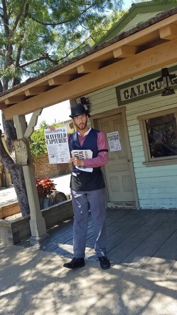 Experiencing Knott's Ghost Town Alive