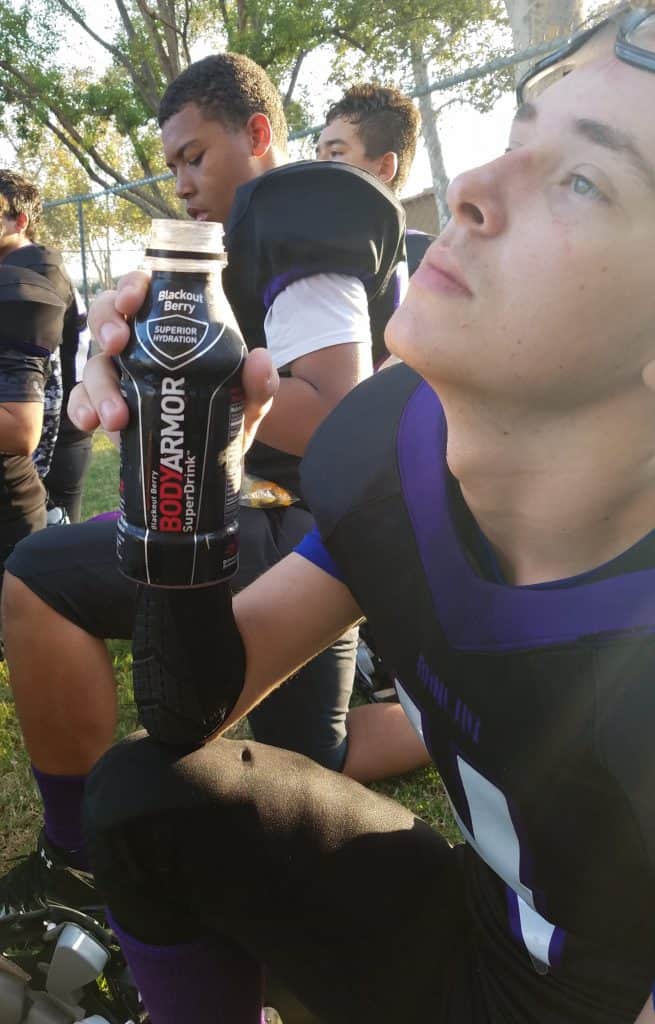 keeping kids hydrated with BodyArmor