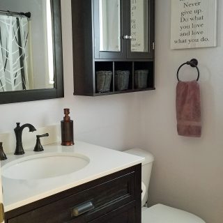 DIY bathroom remodel