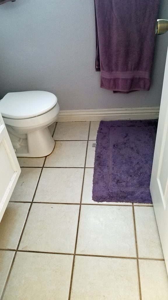 DIY bathroom remodel