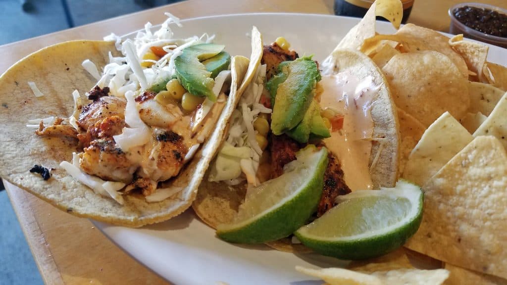 Wild Alaskan Halibut tacos