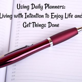 using daily planners