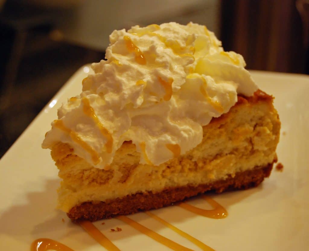 pumpkin spice cheesecake