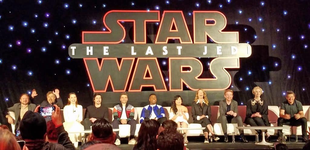 the last jedi press junket