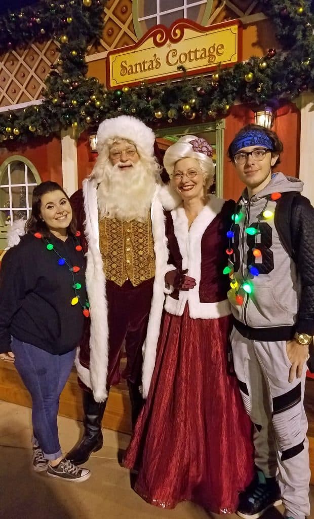 celebrating christmas at sea world