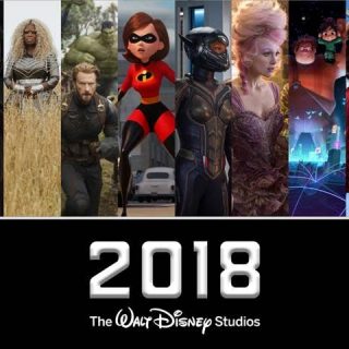 2018 Disney movie slate