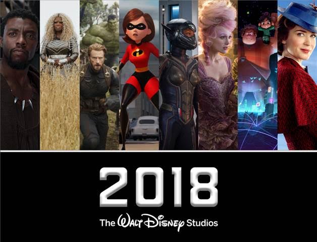 It’s Time for the 2018 Disney Movie Slate!