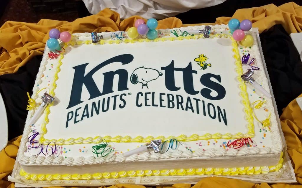 knott's peanuts celebration