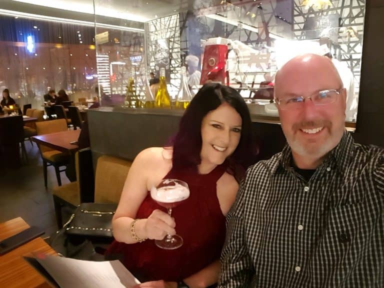 Visiting Las Vegas & Dinner at Morimoto’s in the MGM Grand