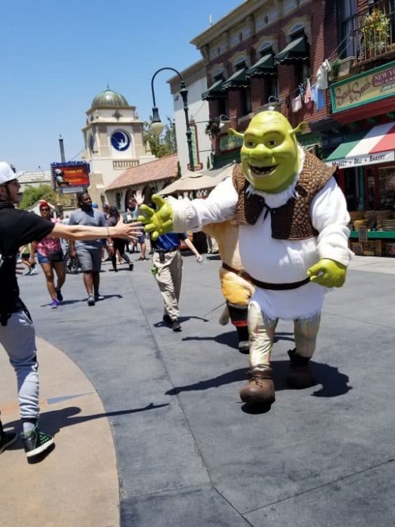 shrek at universal studios