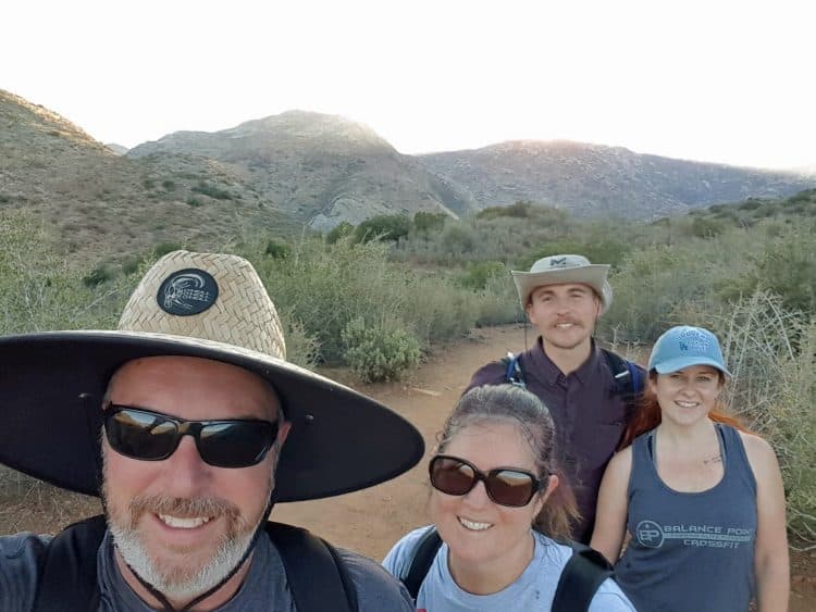 hiking at kern river