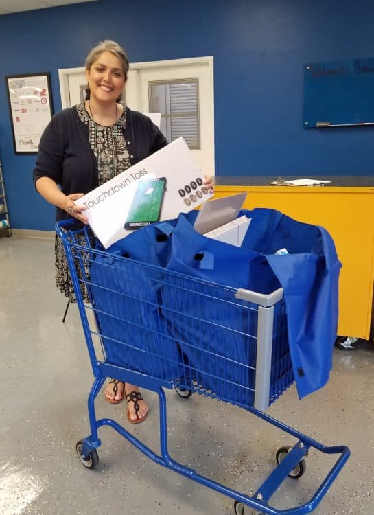 helping teachers buy school supplies