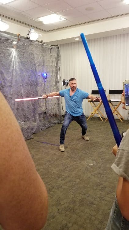 lightsaber training with ray park
