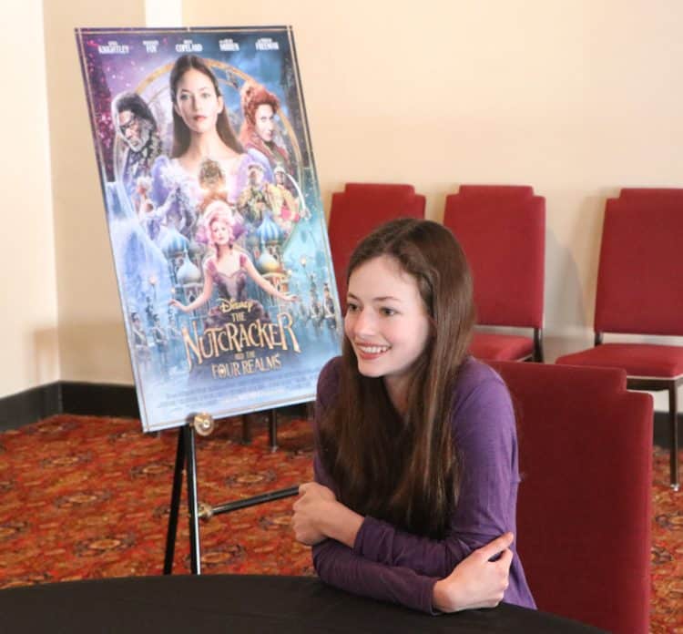 Mackenzie Foy Interview for Disney's The Nutcracker and the Four Realms