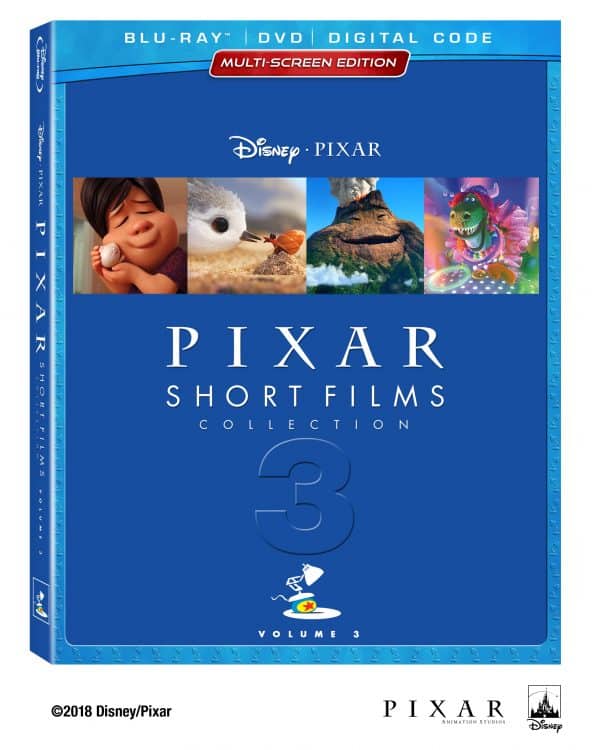 Disney Pixar Shorts blu-ray