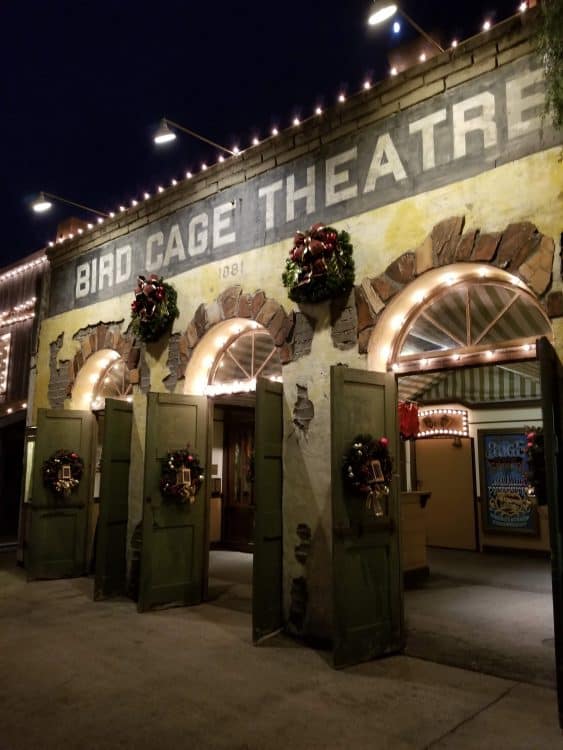 bird cage theater at knott's merry farm