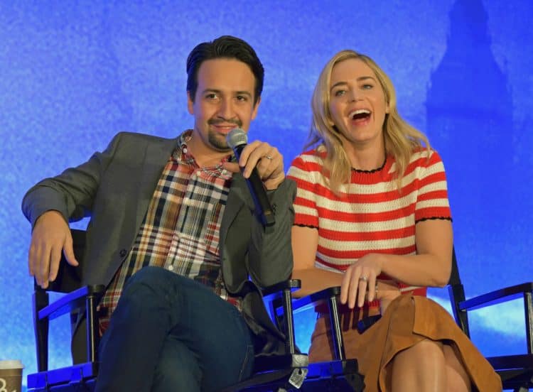 mary poppins returns cast interview