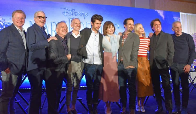 mary poppins returns cast interview