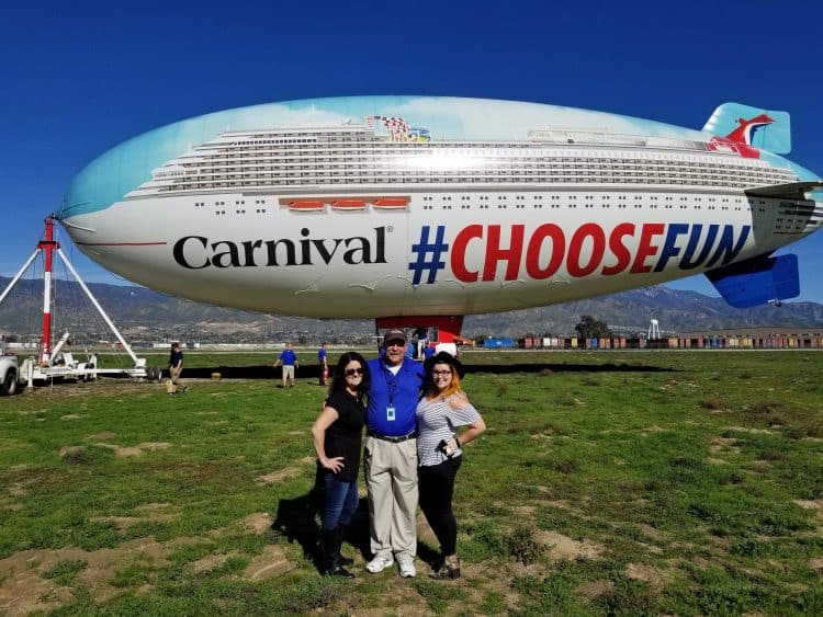 blimp cruise ship