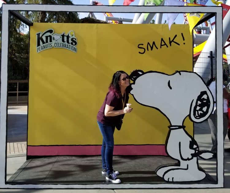 snoopy at Knott's 