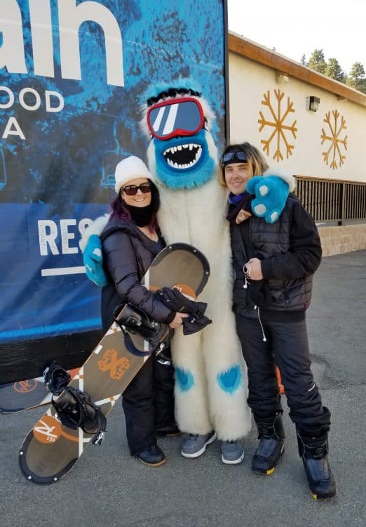 learn to ski mountain high ski resort southern california